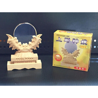 静岡木工 神棚用 神具 神鏡 2寸 上彫り FC31528