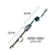トラスコ中山 TRUSCO 強力型ベルト荷締機 75mm幅 2500kg Jフック FC272HC-3659941-イメージ5