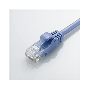 エレコム 2m CAT5E準拠 やわらかLANケーブル ブルー LD-CTY/BU2-イメージ1