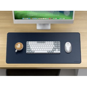 SATECHI Vegan-Leather Premium Desk Mat (Blue) PST-LPDMB-イメージ3