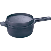 及源鋳造 盛栄堂 ダッチオーブン 20cm F-357 天火片手 FC746KY-0235100