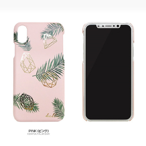 Happymori iPhone XS/X用ケース kentia palm bar ピンク HM10257I8-イメージ7