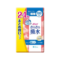クレシア ポイズ さらさら吸水 吸水ナプキン 100cc 24枚 FC186TG-88409