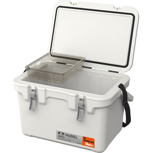アイリスオーヤマ 真空断熱クーラーボックス 40L アッシュホワイト FCJ084F-VITC-40R-イメージ4