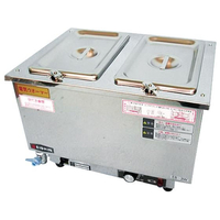 江部松商事 エイシン 18-8 電気ウォーマー ヨコ型 ES-3W FC395LB-0869000