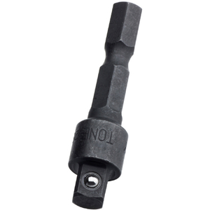 ＴＯＮＥ 充電式電動ドリル用ソケットアダプター（電動工具用）　６．３５ｍｍ　全長４６ｍｍ TONE 電動ドリル用ソケットアダプター 2BSA-08-イメージ1