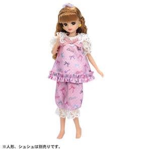 タカラトミー リカちゃん LW-05 おやすみパジャマ LW05ｵﾔｽﾐﾊﾟｼﾞﾔﾏ-イメージ3