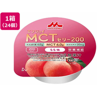 クリニコ FCM5265 エンジョイ MCTゼリー200 もも味 72g×24個