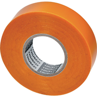 トラスコ 脱鉛タイプビニールテープ １９ｍｍＸ２０ｍ オレンジ  １巻入り 粘着力：1.47N/10mm GJ2120OR1P