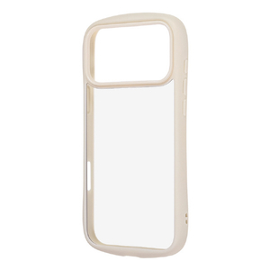 レイ・アウト iPhone 17 Pro Max用ハイブリッドタフケース Puffull +レンズガードリング RT-P55CMD1/MLW-イメージ1