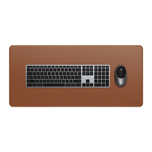 SATECHI Vegan-Leather Premium Desk Mat (Brown) PST-LPDMN-イメージ2