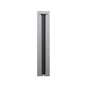 光 アイテック スマートレグ 角脚 25×25×500mm 黒 FCM0467-KSK255-1-イメージ1
