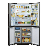 AQUA AQR-TZ51R(T) 512L 4ドア冷蔵庫 TZシリーズ ダークウッドブラウン