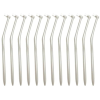 日本クリンテック 掃除用部分磨き ワンタフトブラシ フラット ふつう 12本 FCG063Y-M-5676