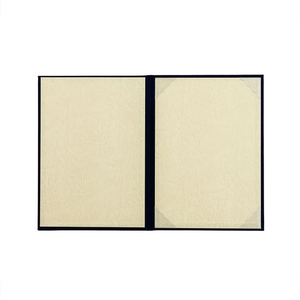 ナカバヤシ 証書ファイル Cタイプ スエードA4 紺 FCJ430E-FSS-A4C-B-イメージ3