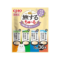 いなば 旅するちゅーる 4種の鶏と貝セレクション 6g×36P FCE083K