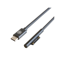 I/Oデータ Type-C ノートPC用充電ケーブル（Microsoft Surface用）180cm GP-TCS180CM/B