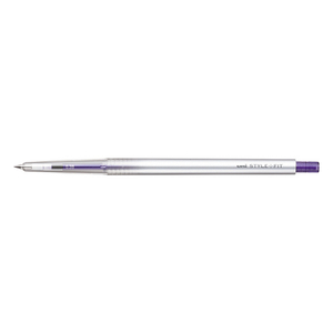 三菱鉛筆 スタイルフィット ゲルインクボールペン ノック式(リフィル入) 0．38mm バイオレット UMN1393812-イメージ1