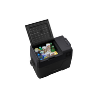 アイリスオーヤマ IPD-4A-B 40L ポータブル冷蔵冷凍庫 ブラック