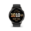 Garmin Venu 4 (45mm), GPS, Wi-Fi, Black w/ Slate + Black,JPN Slate Black 010-03014-30