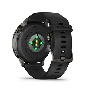 Garmin Venu 4 (45mm), GPS, Wi-Fi, Black w/ Slate + Black,JPN Slate Black 010-03014-30-イメージ4