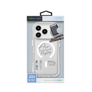 PGA iPhone 17 Pro用MagSafe エアクッションケース PG-25BMA03CL-イメージ1