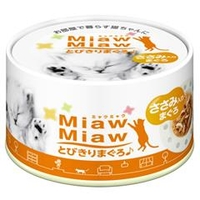 アイシア MiawMiawとびきりまぐろ♪　ささみ入りまぐろ 60g ﾐﾔｳﾐﾔｳﾄﾋﾞｷﾘｻｻﾐ60G
