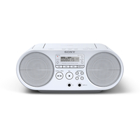 SONY ZS-S40 W CDラジオ ホワイト|エディオン公式通販