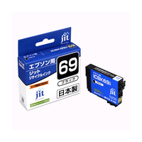 JIT エプソン(EPSON)対応 リサイクルインクカートリッジ ICBK69対応 ブラック JIT-E69B