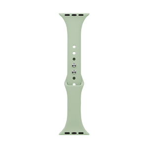オウルテック Apple Watch(38/40/41mm)用ニュアンスカラー スリムシリコンバンド mignonne セージグリーン OWL-MINAWBS03-SA-イメージ1