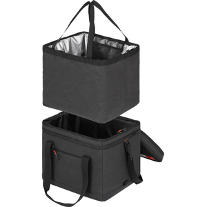 アイリスオーヤマ エアロゲルソフトクーラーボックス 25L チャコールグレー FCJ086F-AGSC-25C-イメージ5