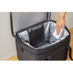 アイリスオーヤマ エアロゲルソフトクーラーボックス 25L チャコールグレー FCJ086F-AGSC-25C-イメージ8