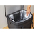 アイリスオーヤマ エアロゲルソフトクーラーボックス 25L チャコールグレー FCJ086F-AGSC-25C-イメージ8