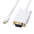サンワサプライ ミニDisplayPort-VGA変換ケーブル(2m) ホワイト KC-MDPVA20-イメージ1