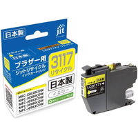 ジット ブラザー LC3117Y イエロー リサイクルインク FCD961P-JIT-B3117Y