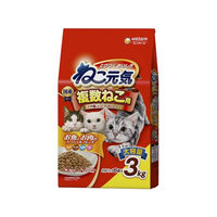 ユニ・チャーム ねこ元気 複数ねこ用 魚と肉スペシャルブレンド 3kg FCF573N