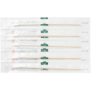 山洋 医療補助用綿棒 HUBY-COTIX 標準 12本×50シート FCG510E-604A-1-イメージ1