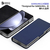 araree Galaxy Z Fold 5用ケース Bonnet Diary ブラック AR25259GZFD5-イメージ3
