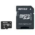 バッファロー Class10 microSDXCカード 128GB オリジナル RMSDE128GU1A
