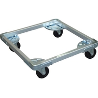 オーエム機器 ドーリーDLF型 縦400~500×横400~500×75 400～500×400～500 FC782HV-4342224