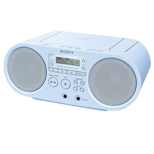 SONY CDラジオ ブルー ZS-S40 L-イメージ1