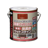 アサヒペン 油性強着色ウッドステイン 0.7L マホガニー FC988NU