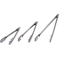 エムテートリマツ 18-0 万能トング フックストッパー付 中 中 FCL4073-026209002