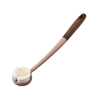 日本クリンテック ボディケアブラシ ソフト グレイッシュピンク FCG064Y