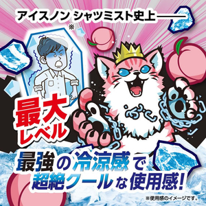 白元アース アイスノン シャツミスト ICE KING ピーチの香り FC618TF-イメージ3