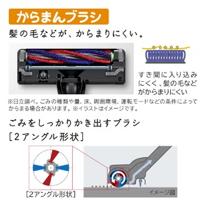 日立 サイクロン式コードレススティッククリーナー e angle select パワかるスティック ベージュ PV-BL45E5 C-イメージ10
