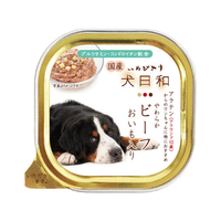 わんわん 犬日和 トレイ ビーフ アラウンド10歳 100g FC84215