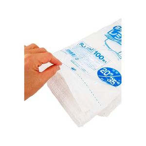 ジャパックス 業務用レジ袋 東20号・西35号 乳白100枚 FCE069U-RJJ20-イメージ4