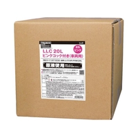 トラスコ中山 TRUSCO/LLC 20L ピンク コック付き 車両用 LLCCAR-PINK20L FCA353A-2570239