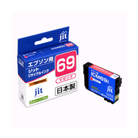 JIT エプソン(EPSON)対応 リサイクルインクカートリッジ ICM69対応 マゼンタ JIT-E69M